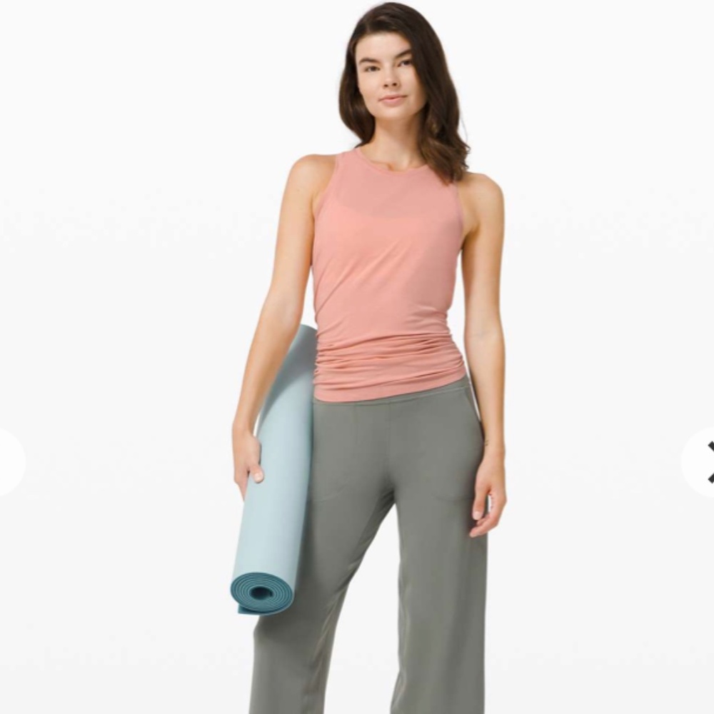 Lululemon All Tied Up Tank Pink Pastel 4 NWT